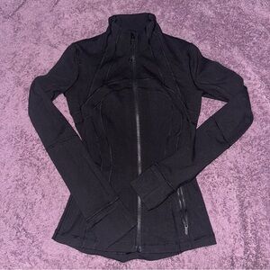 Black Define running jacket Lululemon